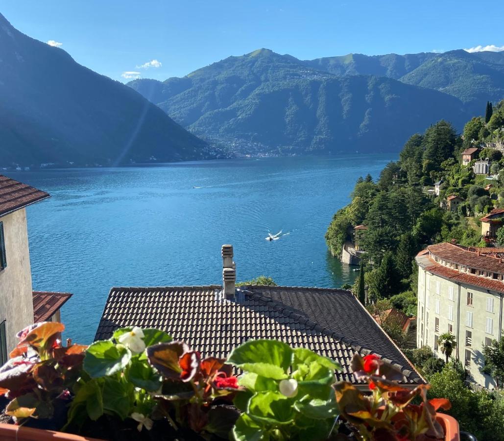 Ferienwohnung La Terrazza Sul Lago Di Como Nesso Exterior foto