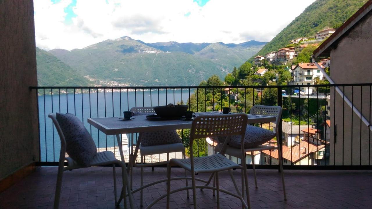 Ferienwohnung La Terrazza Sul Lago Di Como Nesso Exterior foto