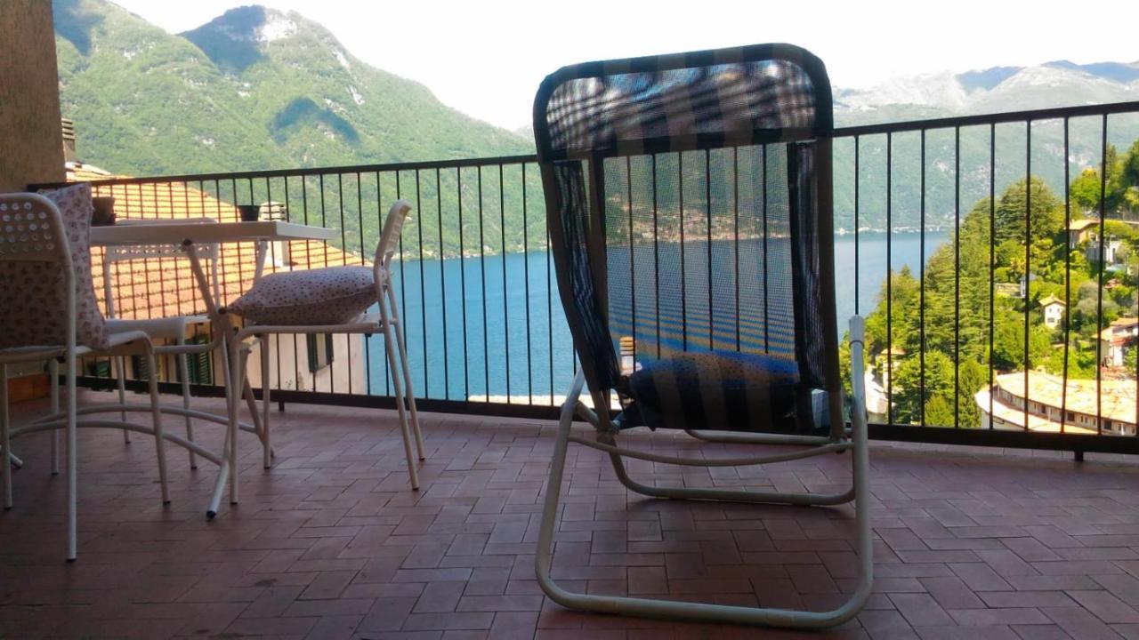 Ferienwohnung La Terrazza Sul Lago Di Como Nesso Exterior foto